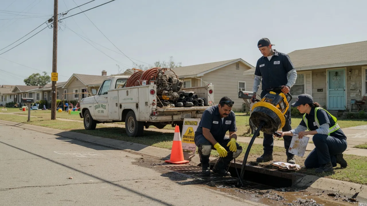 Drain Cleaning in Ennis, TX near me
